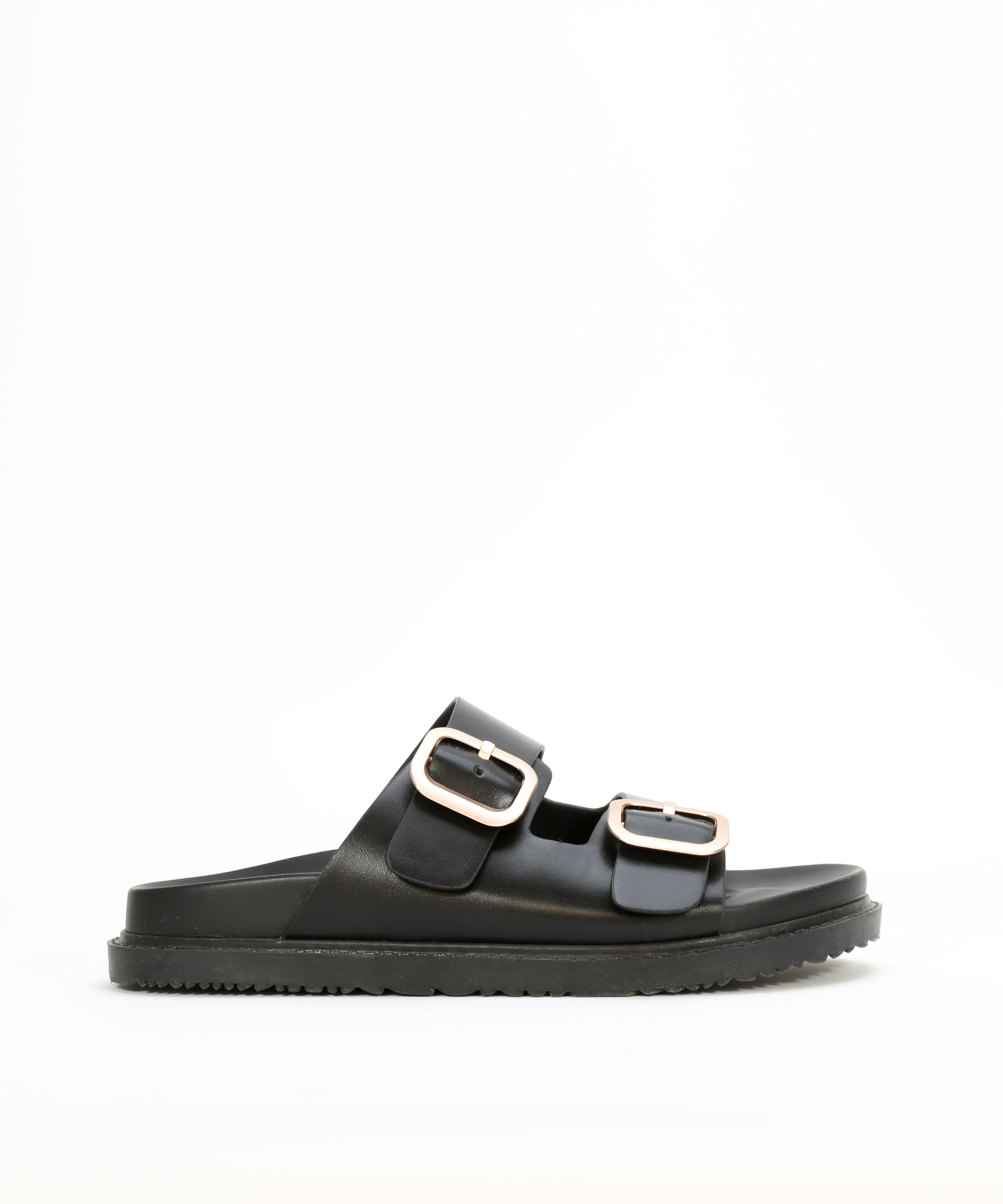 Sandalia plana doble hebilla image number null